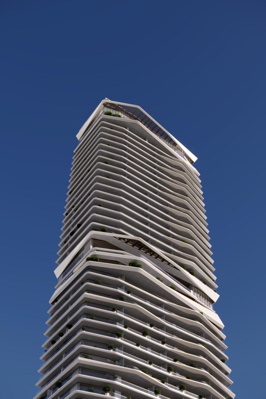 Pininfarina Architecture Iconic Tower Dubai Internet City Exterior Tower 2